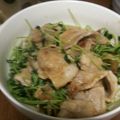 泉李†'s cooksnap of when they made パパッと簡単☆豆苗炒め.