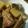 とうちゃん69's cooksnap of when they made スペアリブと椎茸の白ワイン煮　.