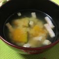 ララ♡メロディ's cooksnap of when they made ベーコンとかぼちゃの味噌汁.