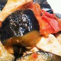 sally♡'s cooksnap of when they made ♪鶏のささみとナスのピリ辛トマト煮♪.