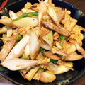 グアニル's cooksnap of when they made まこもだけとピーマン・卵の炒め物.