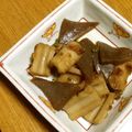☆こまっと☆'s cooksnap of when they made 無精のつまみ、コンニャクと竹輪で.