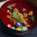 させめ＊'s cooksnap of when they made 贅沢！焼き松茸のお吸い物.