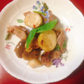 yesmama's cooksnap of when they made 砂肝とエリンギのバジル炒め.