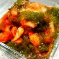 RIKOTORA's cooksnap of when they made めかぶのキムチあえ.