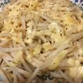 おうちごはん☆'s cooksnap of when they made ポン酢deとろ～り♡もやしのチーズ焼き.