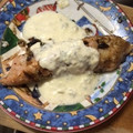 クック8N4RMO☆'s cooksnap of when they made シャケのムニエル☆わさびソース.