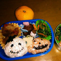 キューピーズトリオ's cooksnap of when they made 幼稚園❤️ハロウィン弁当.
