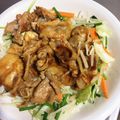 yanagamo's cooksnap of when they made 豚肉のジンギスカン風炒め.