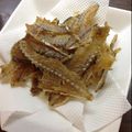 xMARILYNx's cooksnap of when they made アジの骨せんべい.