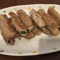 Ericats★'s cooksnap of when they made 豚肩ロースの青じそ◎くるくる焼き.