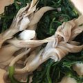 mantacarp's cooksnap of when they made レンジで簡単！春菊とエリンギのお浸し.