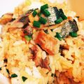 masa＊lk's cooksnap of when they made タレ漬け秋刀魚の混ぜごはん.