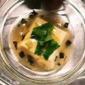 YUKAbuudaZ's cooksnap of when they made 松茸のお吸い物で☆冷やし餡かけ玉子豆腐.