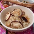 もりあん農園's cooksnap of when they made シンプルに♡干し椎茸ごはん♡.