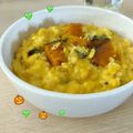うずらや's cooksnap of when they made かぼちゃの煮物がリゾットに変身♪.