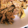 Hii＊'s cooksnap of when they made 豚肉としめじのわさび醤油和え.