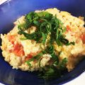 まめしばLOVE's cooksnap of when they made 激うま★トマト明太子リゾット(・∀・).