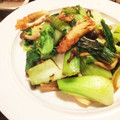 naponatu's cooksnap of when they made 青梗菜とちくわの中華塩炒め.