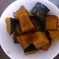 ゆづっ子104's cooksnap of when they made レンジ時短で簡単！かぼちゃの煮物.
