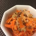 arisukepon's cooksnap of when they made キャロットラペ くるみのマスタード仕立て.