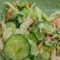 さっちー312's cooksnap of when they made キュウリとカニカマの簡単サラダ.