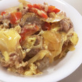 ♪まーたん♪'s cooksnap of when they made 丼・おかずに♪豚肉×玉ねぎ♡たまごとじ.
