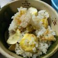 ☆みいKK☆'s cooksnap of when they made 昆布茶でおいしい☆乙女の栗ごはん.