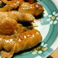 るなおママ's cooksnap of when they made 夏バテ対策☆照り焼き肉巻きおかひじき！.