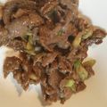 クックQNOM99☆'s cooksnap of when they made 牛肉と白ねぎの甘辛煮.