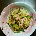 みみりん♪♪'s cooksnap of when they made 切り干し大根ときゅうりの和え物.