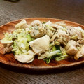 tomok0306's cooksnap of when they made 簡単おつまみ♪鶏肉と白菜のマスタード蒸し.