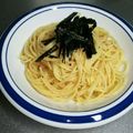 ☆ありか358☆'s cooksnap of when they made 材料3つでたらこスパ.