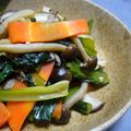ぱんだとこぱんだ's cooksnap of when they made めんつゆで作る小松菜炒め.