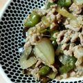 ca75_noko's cooksnap of when they made 簡単＊ピーマンとナスの肉詰め風煮込み.