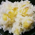いかちゃん☆ﾐ's cooksnap of when they made 我が家の定番♡さつまいもご飯.
