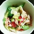 ショコラッチ's cooksnap of when they made ブロッコリーとカニカマとゆで卵のサラダ.