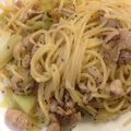 クックS75F97☆'s cooksnap of when they made かんたん！豚しそサッパリパスタ.