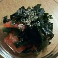 れーれママ's cooksnap of when they made ワカメとプチトマト生姜ポン酢和え.