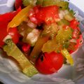 ユーロン's cooksnap of when they made ゴーヤとパプリカとトマトのマリネ.