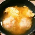 ひっと。's cooksnap of when they made ふわふわ団子の味噌汁♪.