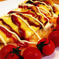 ふたごママちゃん's cooksnap of when they made もやしを卵で包んだだけ～！.