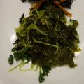 むらさめもんがら's cooksnap of when they made つまみ菜と海苔のごまポン酢和え.