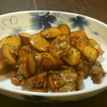 ruoka54's cooksnap of when they made ご飯が進む！豚バラとさつま芋の甘辛炒め.