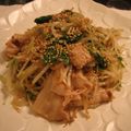 ちゃんみる's cooksnap of when they made 豚バラとモヤシと水菜のナムル.