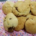 puffmin's cooksnap of when they made トースターでチョコチップスコーン.