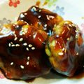 でりーK's cooksnap of when they made 大豆とネギ あんかけつくね.