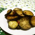 赤い電話's cooksnap of when they made なすのピリ辛味噌炒め.