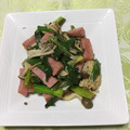 クックDYO7CT☆'s cooksnap of when they made 九条ねぎとベーコンのさっぱり炒め.