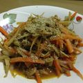 ワナミン」's cooksnap of when they made ゴマ香る♪ゴボウと人参のツナ炒め.